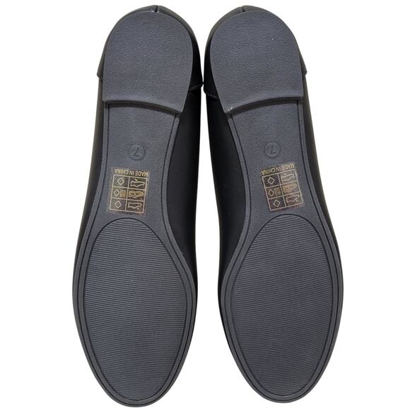 Journee Collection Women Kavn Classic Ballet Flats Size US 7M Black - Picture 5 of 6